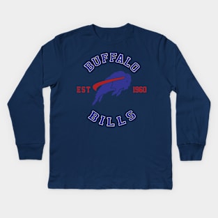 Bills - BFL Vintage Kids Long Sleeve T-Shirt
